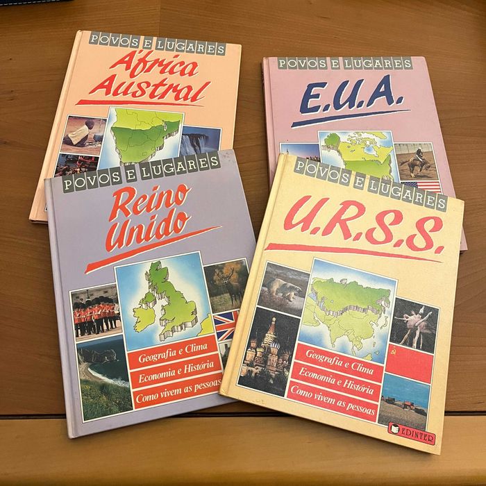 Povos e Lugares - U.R.S.S. / Reino Unido / África Austral / E.U.A.