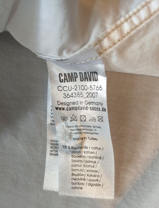 David Camp koszula super stan