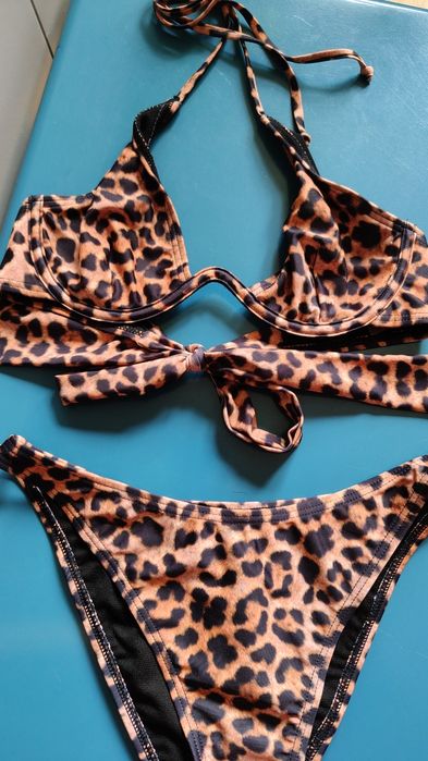Bikini panterka brazilian South Beach dwuczęściowy strój kąpielowy