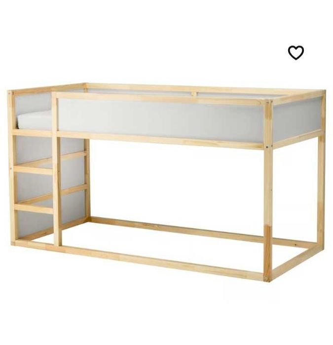 Cama Kura IKEA adaptada a beliche