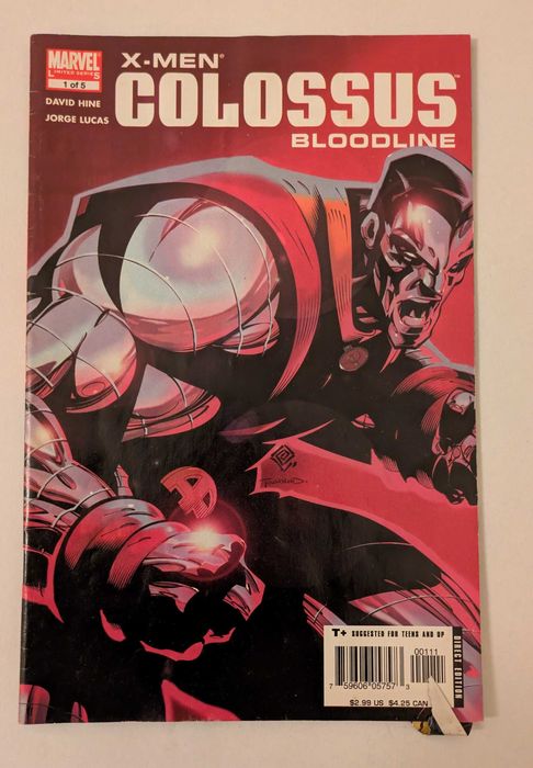 BD - COLOSSUS Bloodline - X-MEN - Marvel