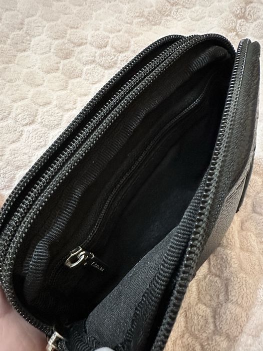 Сумка Tergan на пояс кожанная