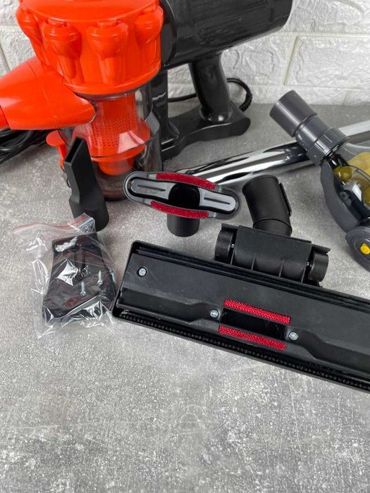 Мощный пылесос ручной с турбощеткой пилосос ручний з турбощіткою