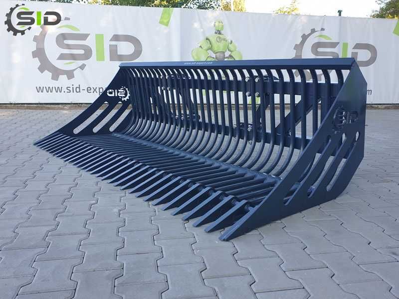 Łyżka ażurowa, do przesiewania 2590 mm moduł 50 SID