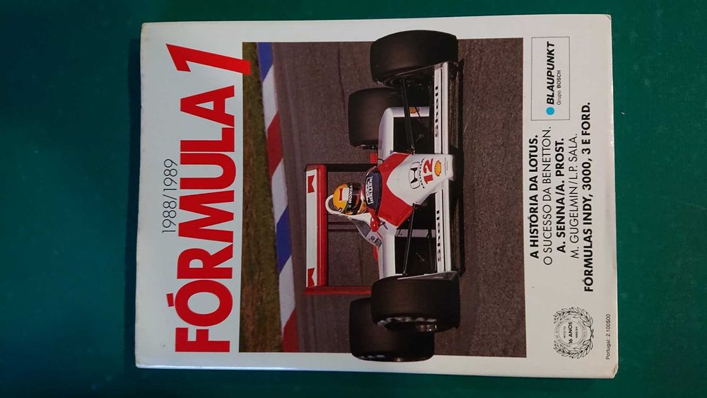 2 Anuários F1: 1986/87 e 1988/89