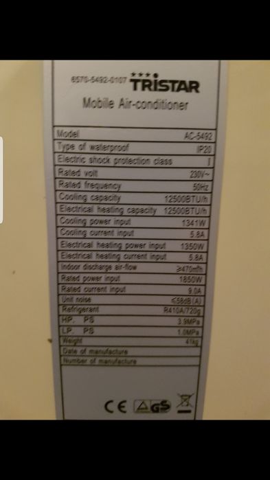 Ar condicionado a funcionar bem