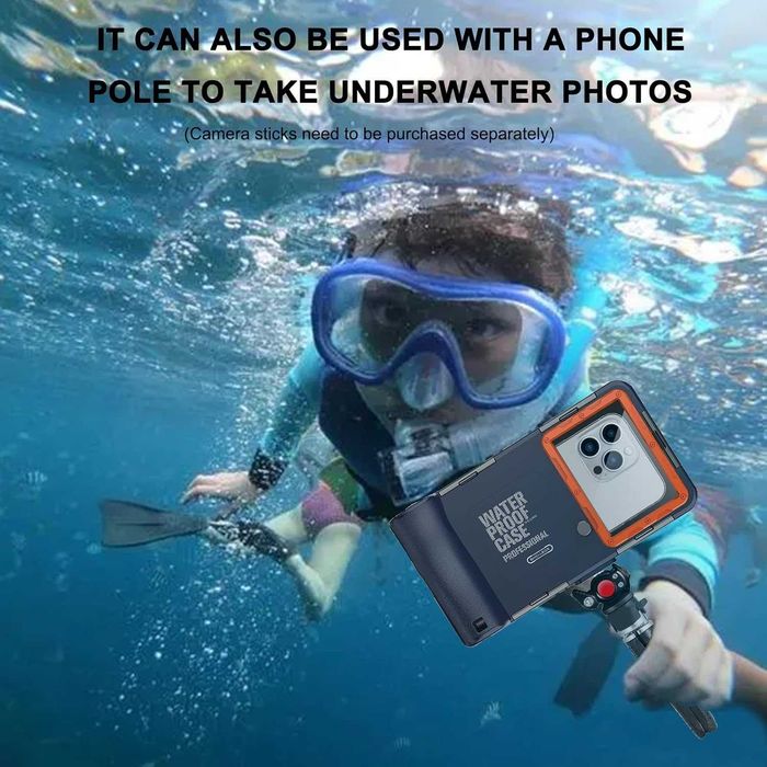 Lanhiem Shellbox etui wodoodporne iPhone Samsung Oppo 4,7-6,8 IPX8 15M