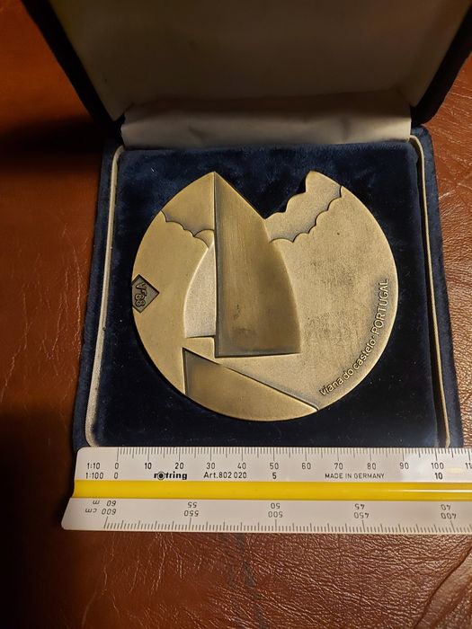 Medalha do Campeonato do Mundo de vela classe Vaurien  de 1988