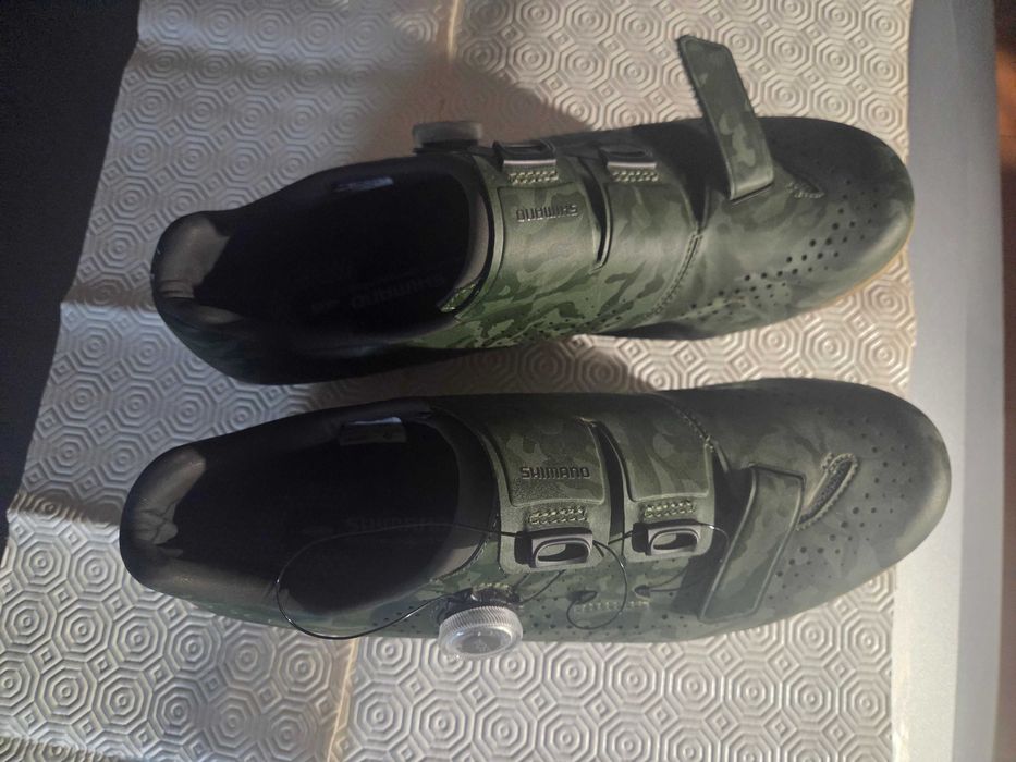 Sapatos Shimano RX6 green camo 46