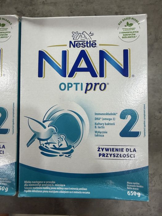 NaN Opti Pro 2 Mleko zestaw 3 opakowań