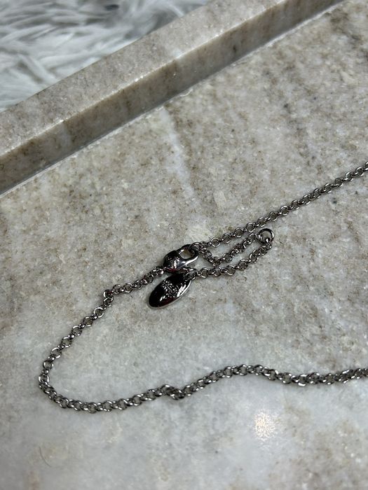 Vivienne Westwood Tiny Saturn Orb Pink Necklace подвеска кулон