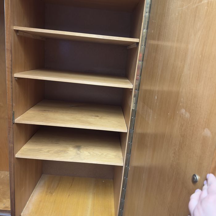 Kredens/witryna drewniana