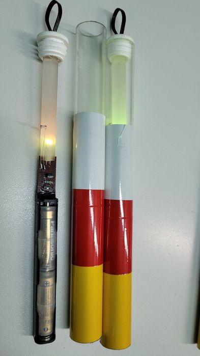 Marker karpiowy koncowka świecącą