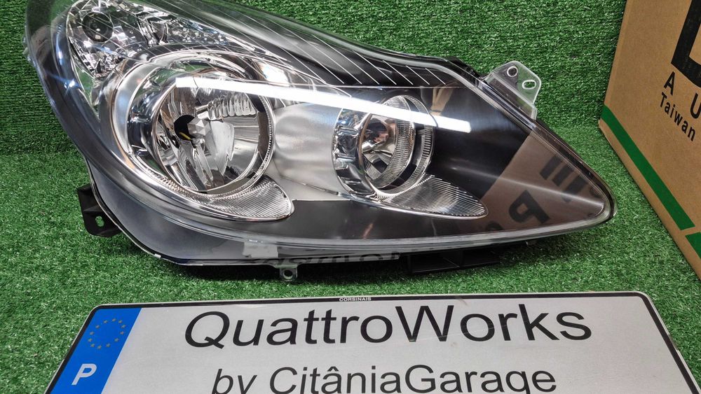 OPEL Corsa D Hatchback S07-07.06-08.14-ÓTICA/FAROL FRENTE DIREITA NOVA