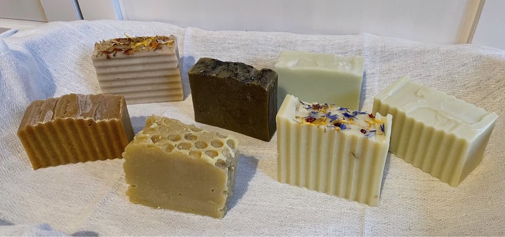 Mydło ręcznie robione.
