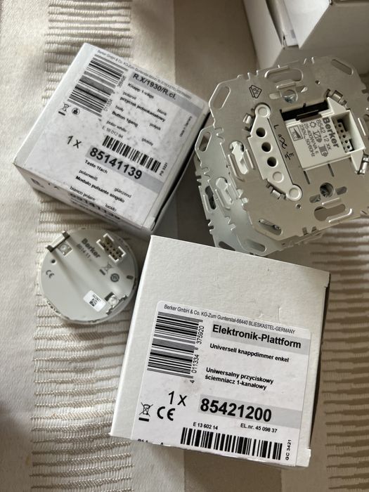 Диммер Berker ( механизм + кнопка )