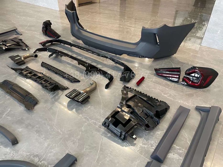 Рестайлинг BMW X3 M LCI G01 F97 Бампер Ноздри Обвес Фары Фонари Пороги