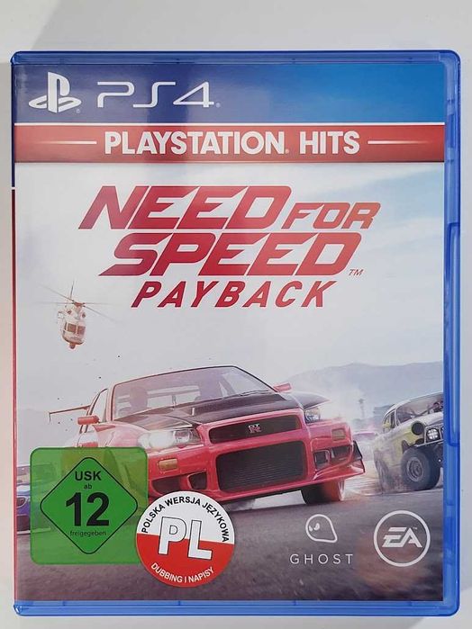 Need for Speed Payback / Gra PS4 / Sklep stacjonarny z grami / Mokotów