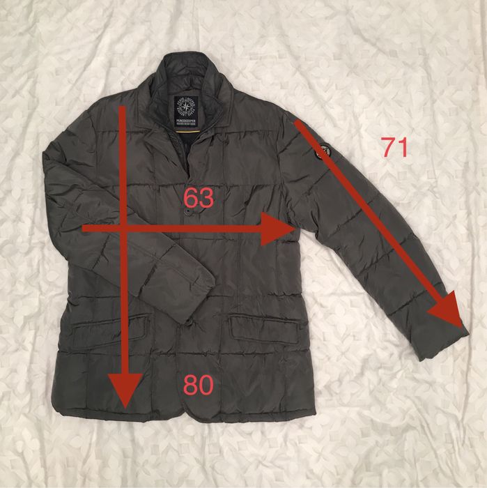 Піджак мілітарі PeaceKeeper сірий XL - XXL