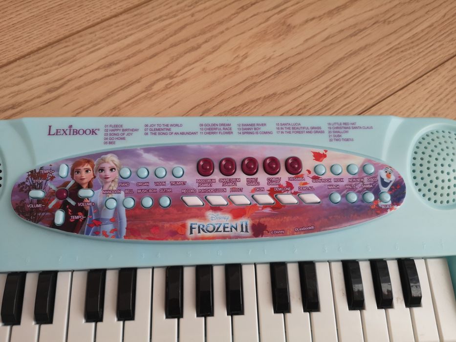Pianino Anna i Elsa na baterie