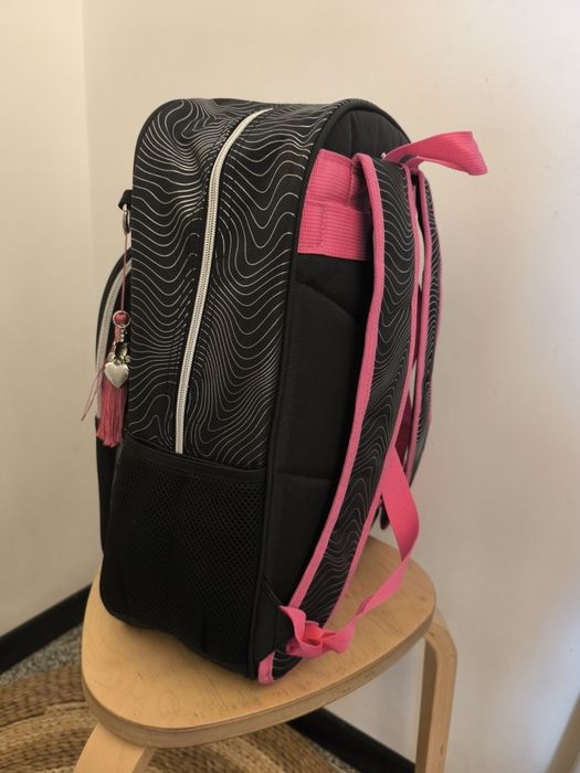 Mochila e Porta Lápis K-Pop Escolar