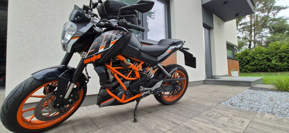KTM duke 390 bezwypadkowy