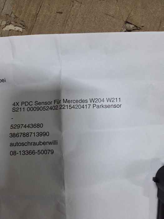 Sensores de estacionamento