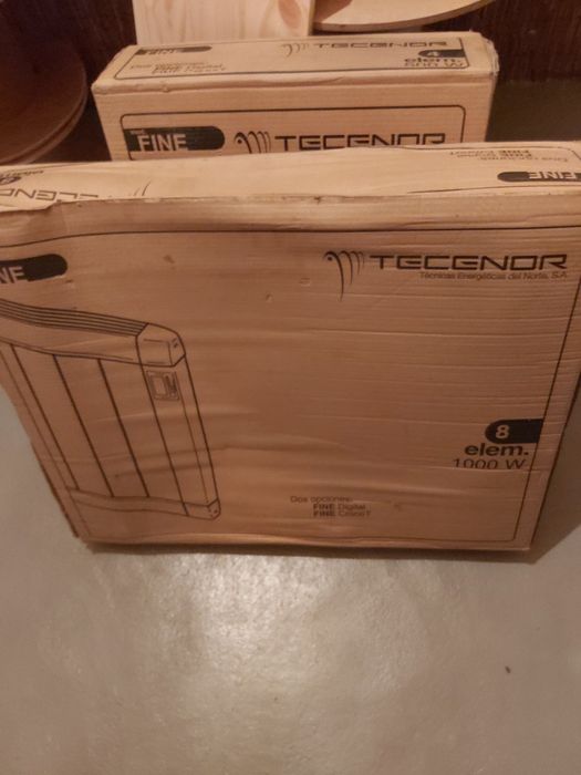 2 Radiadores eléctricos de parede