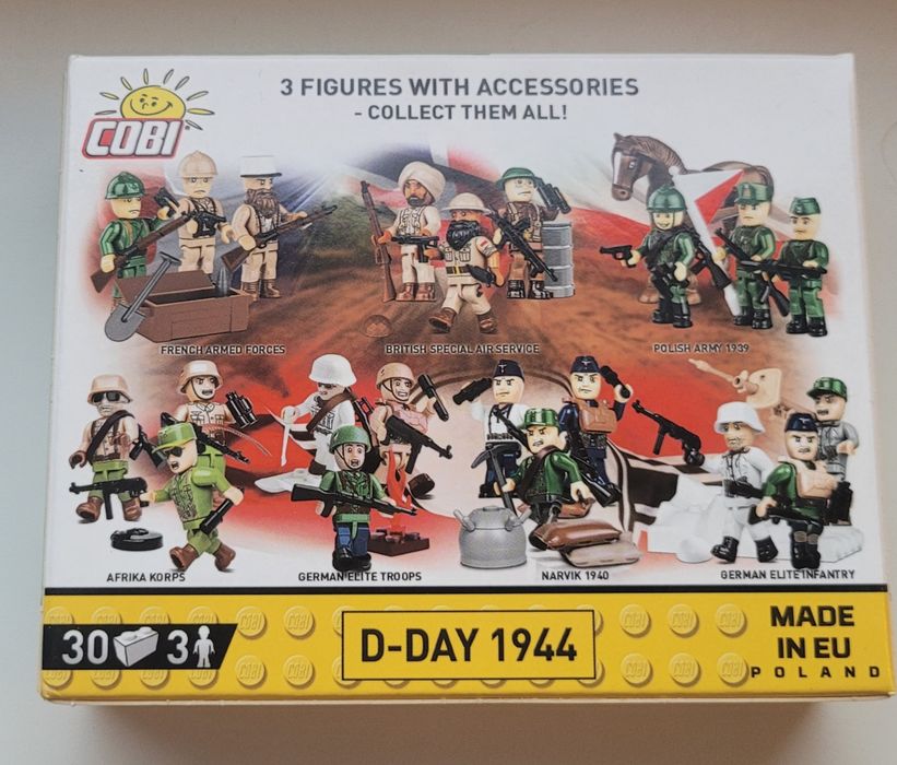 Cobi 2048 D-Day 1944 Amerykańscy żołnierze