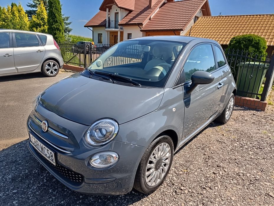 Fiat 500  1,0 hybrid 2021rok przebieg 50tyś.km