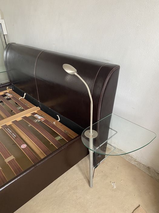 Ліжко шкіряне двохспальне ,  кожаная кровать двухспальная