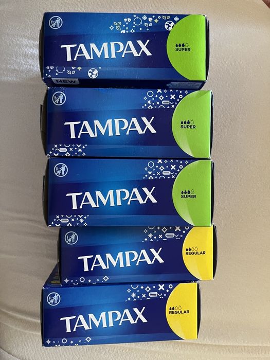 Тампони tampax regular / super