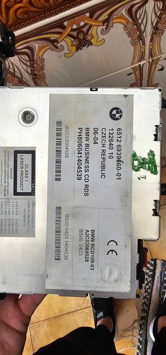 Radiod de cd's original BMW