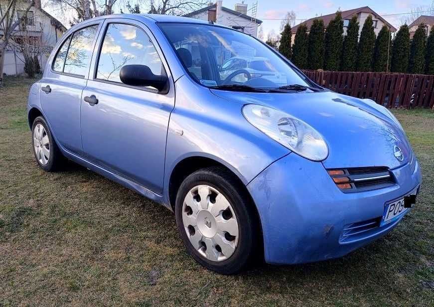 Nissan MICRA K12 1.5 Dci KLIMA elektryka 5 Drzwi nowe OC i BT
