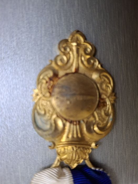Medalha marinha antiga vintage