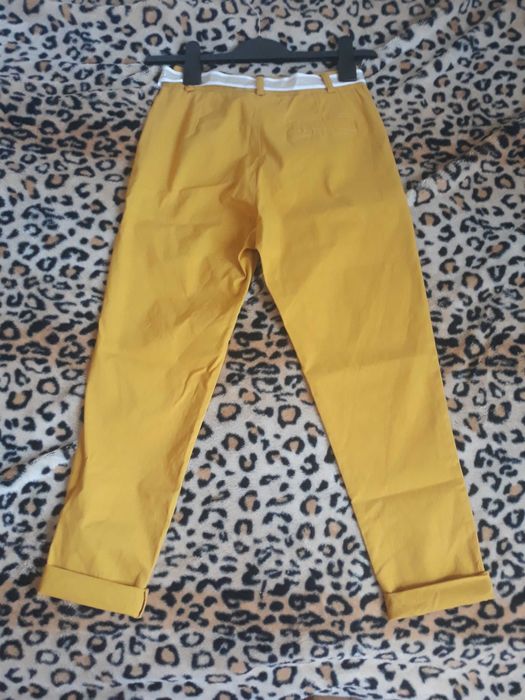 Spodnie rybaczki 77 % wiskoza z elastanem,