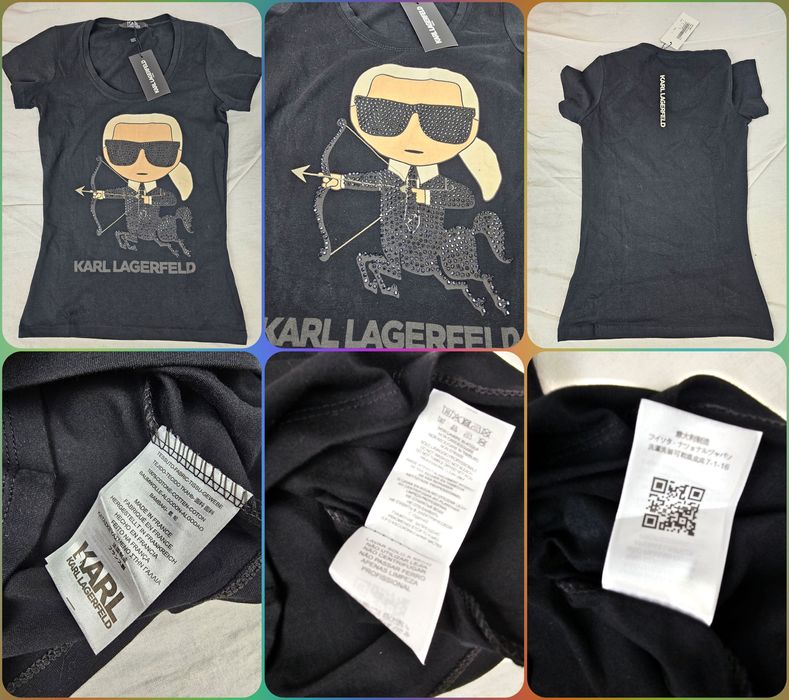 Koszulka damska levis premium karl lagerfeld tshirt