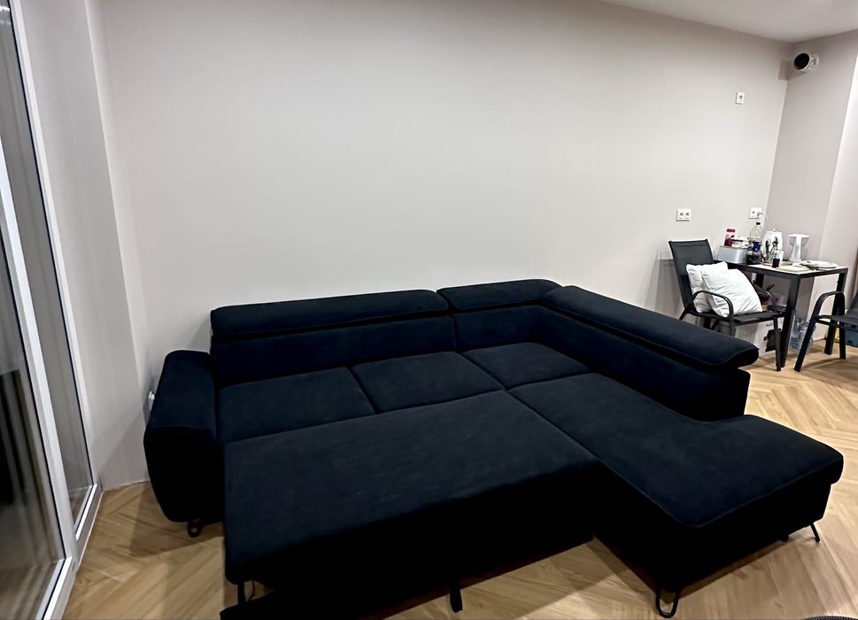 Narożnik Agata Meble Czarny