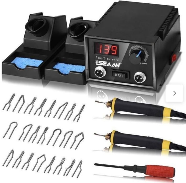 Máquina de pirografia, kit aprimorado para queima de madeira, controle de temperatura ajustável, para couro e madeira de cabaça.
