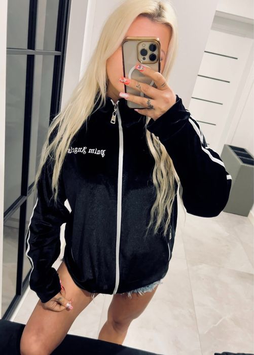 Palm Angels welurowa bluza L
