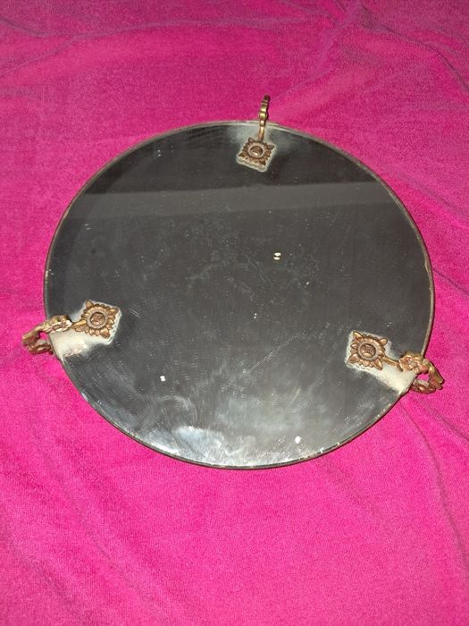 Fruteira/ Despeja bolso antigo em vidro