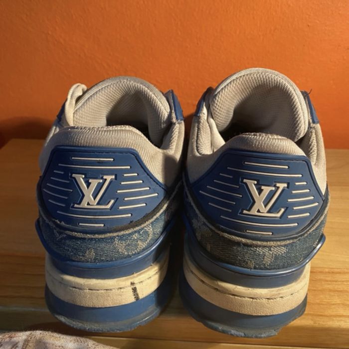 Tenis Louis Vuitton LV Azuis Escuros