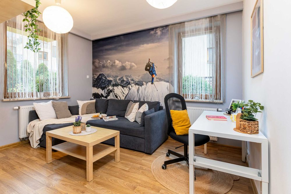 Przestronna kawalerka 29 m² w dobrej lokalizacji | ul. Bunscha | Czerwone Maki | BEZ PROWIZJI