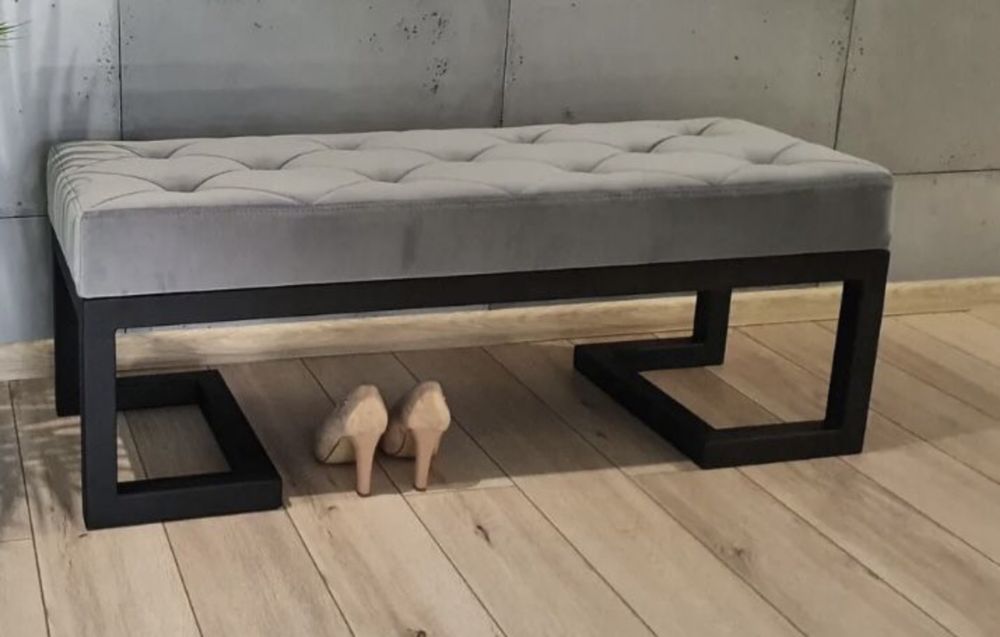 Ławeczka siedzisko loftowe do przedpokoju