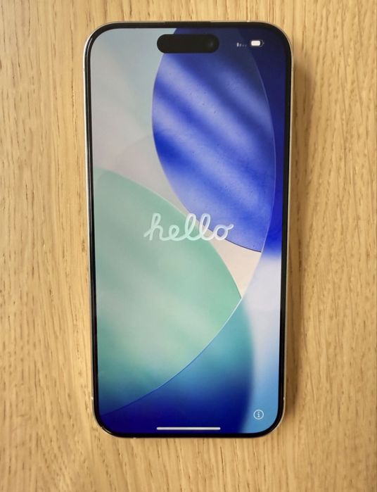 Iphone 15 pro max 256gb branco