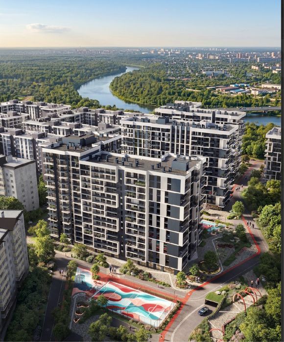 Продаж 2-кімнатної квартири в сучасному житловому комплексі біля річки! - View 2