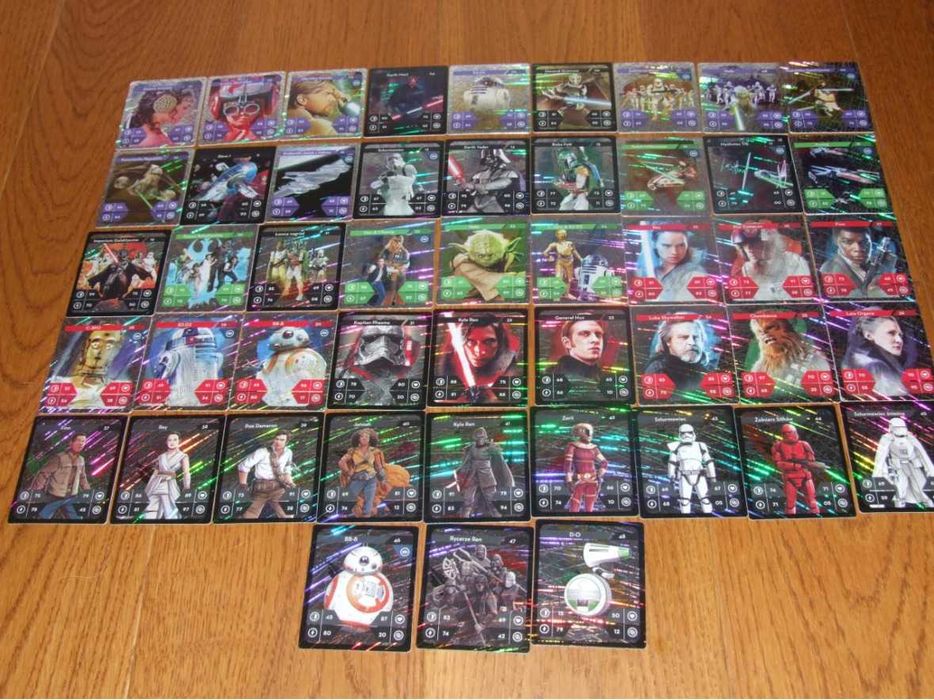 Zestaw kart Star Wars Kaufland - 48 szt. HOLOGRAMY