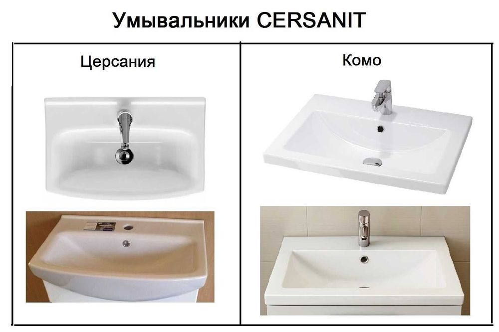 Тумба с умывальником и зеркальный шкаф. Новый набор в ванную комнату