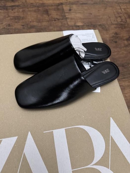 Мюли, шльопанці, взуття Zara