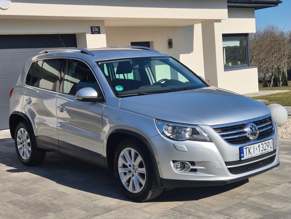 Volkswagen Tiguan Idealny z Niemiec, 4x4 2,0 tdi, niski przebieg, serwis, jak nowy!